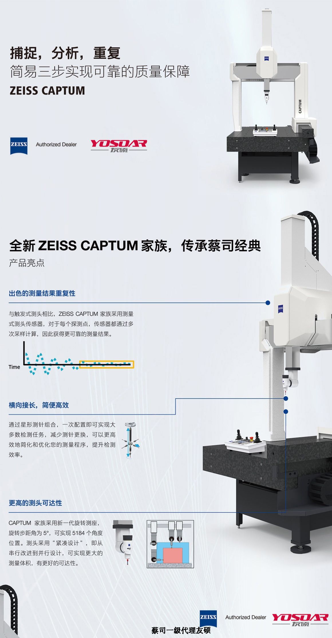 巫溪蔡司三坐标CAPTUM